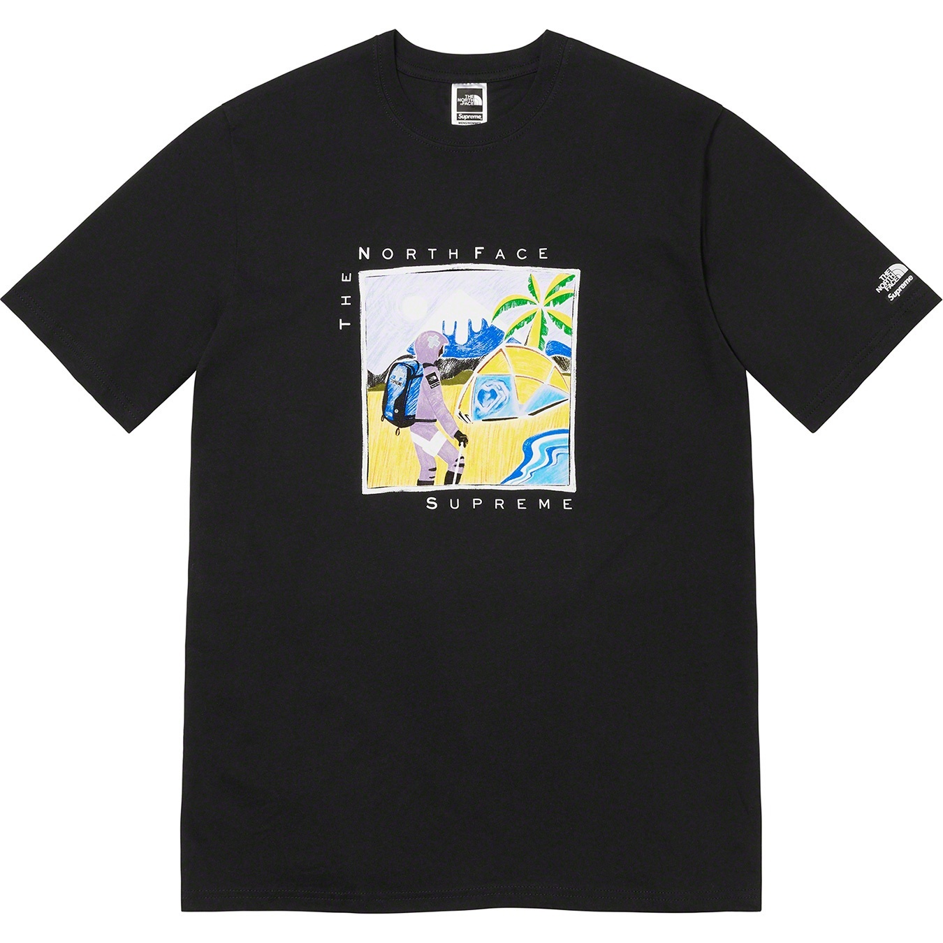Supreme®/The North Face®Sketch S/S Top view 5